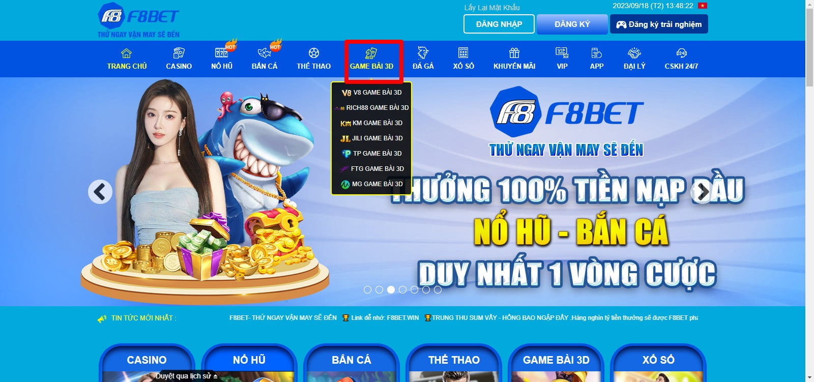 game bai doi thuong f8bet